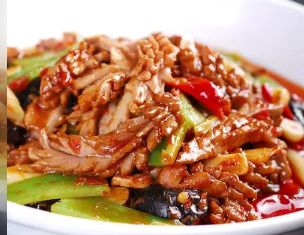 腰花是一种中式烹饪菜肴，通常由猪肉制成