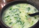 青菜粥的做法
