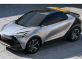 2024款丰田CHR在新谍照中展示了更多前卫的造型和内饰