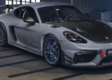 赛道上配备Manthey套件的保时捷718CaymanGT4RS