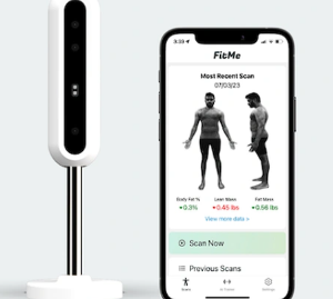 FitMe先进的3D人体扫描仪和AI训练器
