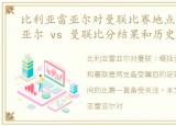 比利亚雷亚尔对曼联比赛地点，比利亚雷亚尔 vs 曼联比分结果和历史战绩