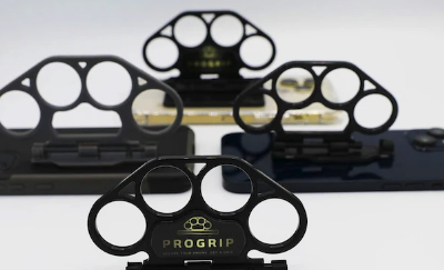 ProGrip是终极智能手机配件一种握持手机的全新方式