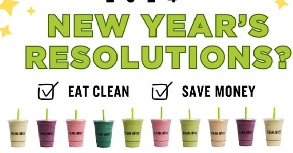 CleanJuice以激动人心的冰沙挑战迎接2024年