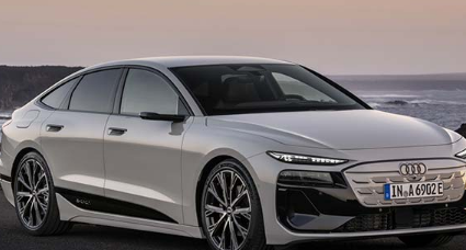 这是全新奥迪A6e-tronSportback和Avant
