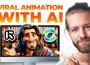 AI动画精通制作病毒式3D视频